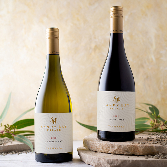 Tactile wine labels complete an elegant and traditional design - Multi ...